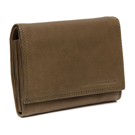 The Chesterfield Brand Avola Porte-monnaie Protection RFID Cuir véritable 14 cm