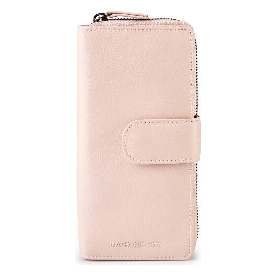 Jack Kinsky Livorno 1026 Porte-monnaie Protection RFID Cuir véritable 19 cm