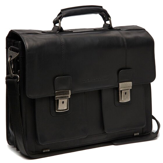 The Chesterfield Brand Springfield Attaché-case Cuir véritable 40 cm Compartiment ordinateur