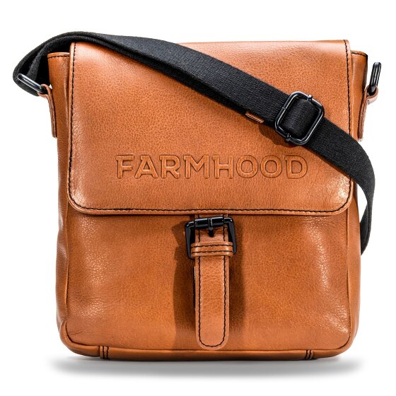 Farmhood Memphis Sac à bandoulière Cuir véritable 22 cm