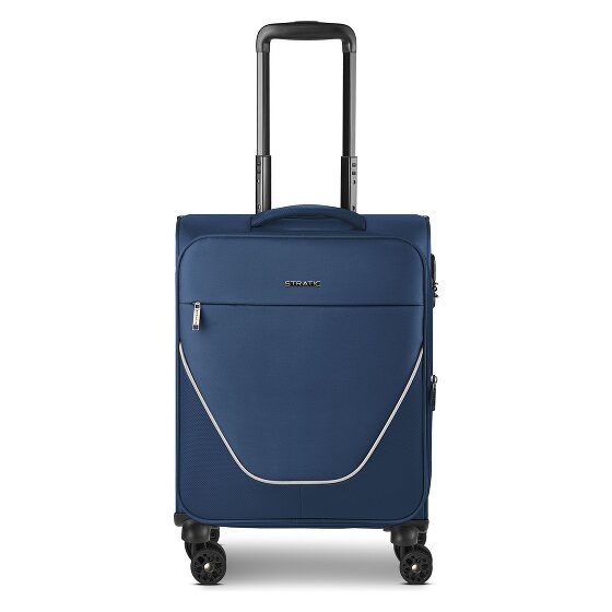 Stratic taska 4 roues Valise cabine S 55 cm avec soufflet d'extension