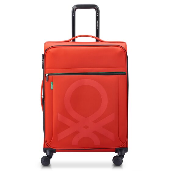 Delsey Paris x United Colors of Benetton Color Bock trolley 4 roues 67 cm avec soufflet extensible