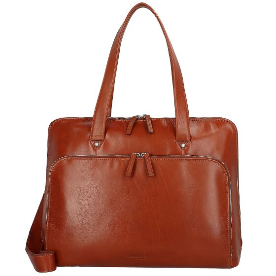 Leonhard Heyden Cambridge Sac à bandoulière en cuir 41 cm Compartiment pour ordinateur portable