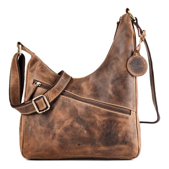 Greenburry Vintage Sac à bandoulière Cuir véritable 31 cm