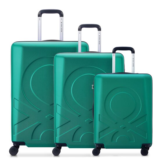 Delsey Paris x United Colors of Benetton Fabrica Ensemble de valises à 4 roulettes 3 pcs.
