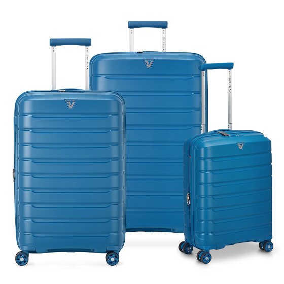 Roncato B-Flying Move 4 roues Set de valises 3 pièces avec soufflet d'extension