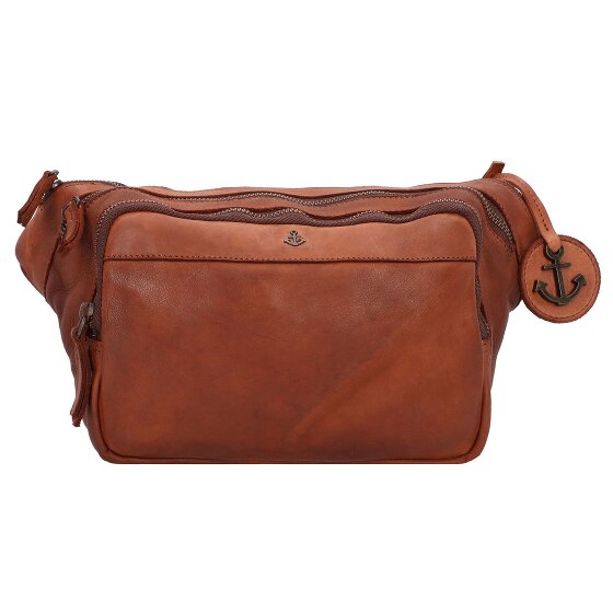 Harbour 2nd Cool Casual Matteo Sac à bandoulière Cuir véritable 30 cm