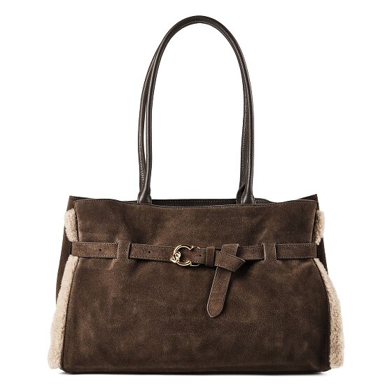 Coccinelle Sabine Sac à bandoulière Cuir véritable 36 cm