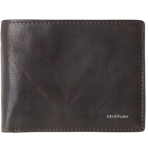 Strellson Jefferson BillFold H8 Porte-monnaie en cuir 12 cm