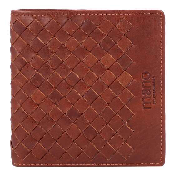 mano Don Luca Porte-monnaie en cuir 10,5 cm