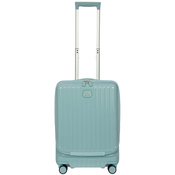 Bric's Positano 4 roulettes Trolley de cabine 55 cm avec soufflet d'extension