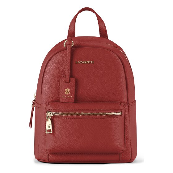 Lazarotti Bologna Leather Sac à dos de ville Cuir véritable 27 cm