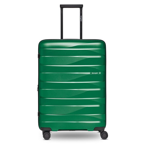 Bergpfeil Travel 4-roll Trolley M 66 cm avec soufflet d'extension