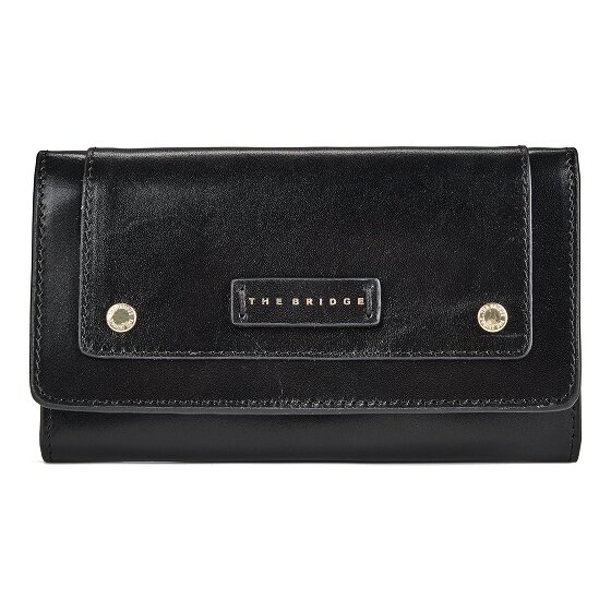 The Bridge Cecilia Porte-monnaie Protection RFID Cuir véritable 17 cm