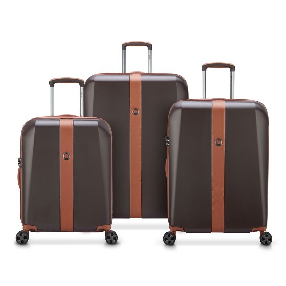 Delsey Paris Promenade Hard 2.0 4 roulettes Set de valises 3 pièces