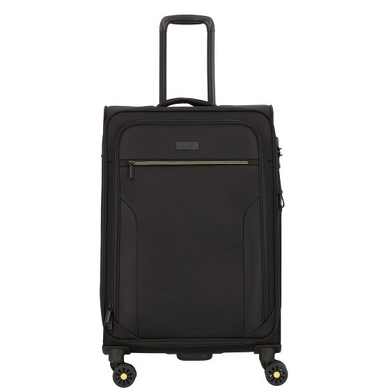 d&n Travel Line 9704 4 roulettes Trolley M 68 cm avec soufflet d'extension