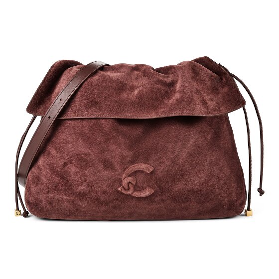Coccinelle Lidia Sac à bandoulière Cuir véritable 40 cm