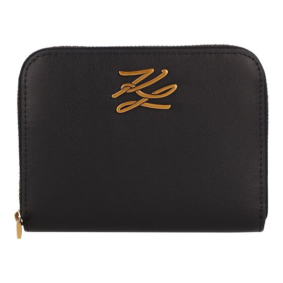 Karl Lagerfeld Autograph Porte-monnaie Cuir 13 cm
