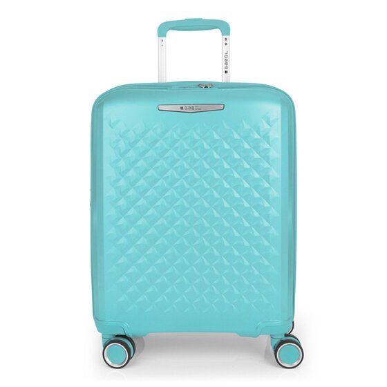 Gabol Queens 4 roues Valise cabine S 54 cm avec soufflet d'extension
