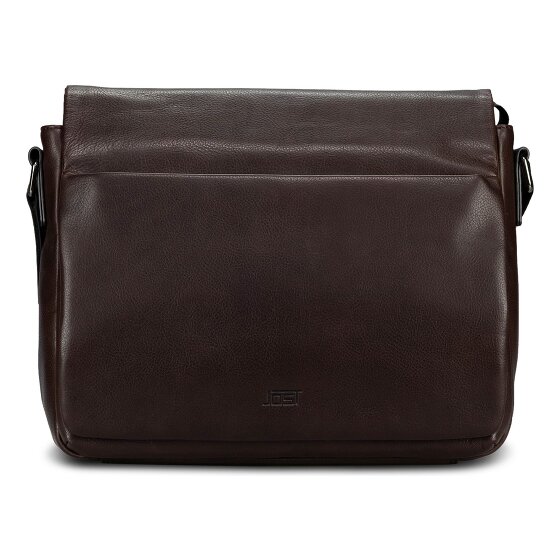 Jost London Besace Cuir véritable 34 cm Compartiment ordinateur
