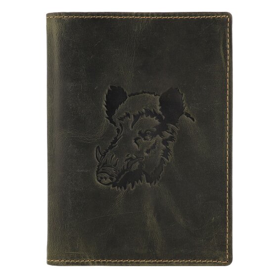 Greenburry Vintage Étui pour cartes d'identité Cuir 9.5 cm