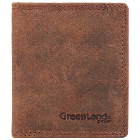 Greenland Nature Porte-cartes de crédit Montenegro RFID en cuir 8,5 cm
