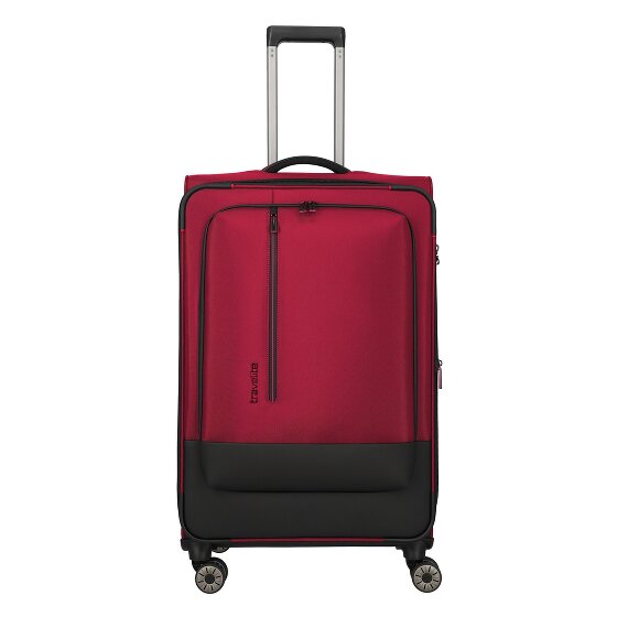 Travelite Crosslite 5.0 4 roulettes Trolley L 77 cm avec soufflet d'extension