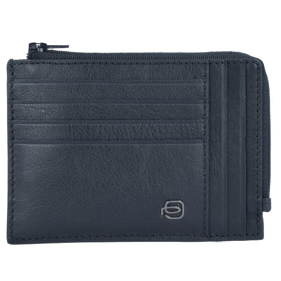 Piquadro Blue Square Special Porte-cartes de crédit RFID en cuir 12 cm