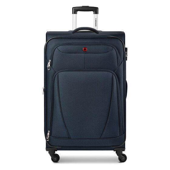 Wenger Beaumont 4 roulettes Trolley L 78 cm avec soufflet d'extension