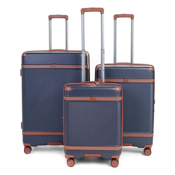 MODO by Roncato Charm 2.0 4 roues Set de valises 3 pièces avec soufflet d'extension