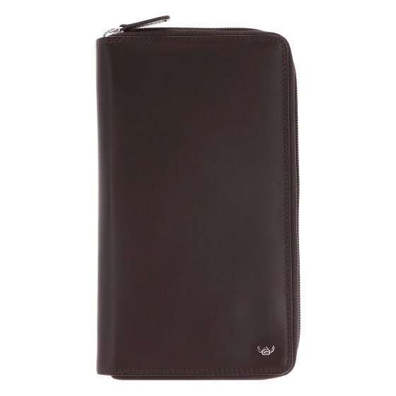 Golden Head Polo Porte-monnaie Protection RFID Cuir véritable 21.5 cm