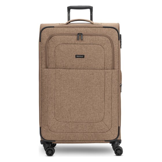 Redolz Essentials 12 LARGE 4 roues Valise cabine 79 cm avec soufflet d'extension