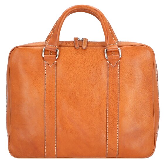 Leonhard Heyden Bergamo Attaché-case Cuir véritable 38 cm Compartiment ordinateur