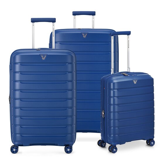 Roncato B-Flying Move 4 roues Set de valises 3 pièces avec soufflet d'extension
