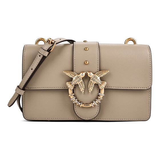 PINKO Love One Sac à bandoulière Cuir véritable 21 cm