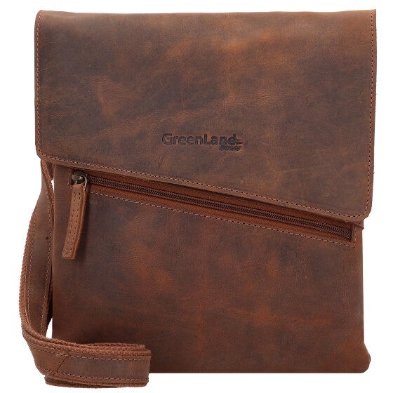 Greenland Nature Montenegro Sac à bandoulière en cuir 23 cm