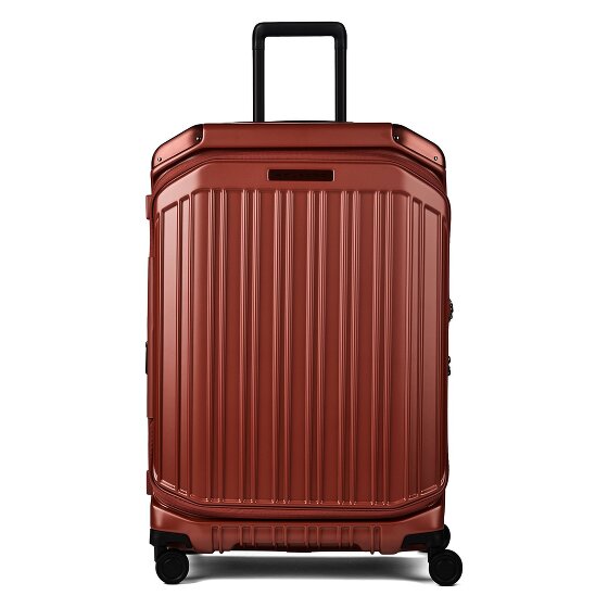 Piquadro PQ-Light 4 roues Valise cabine M 69 cm avec soufflet d'extension