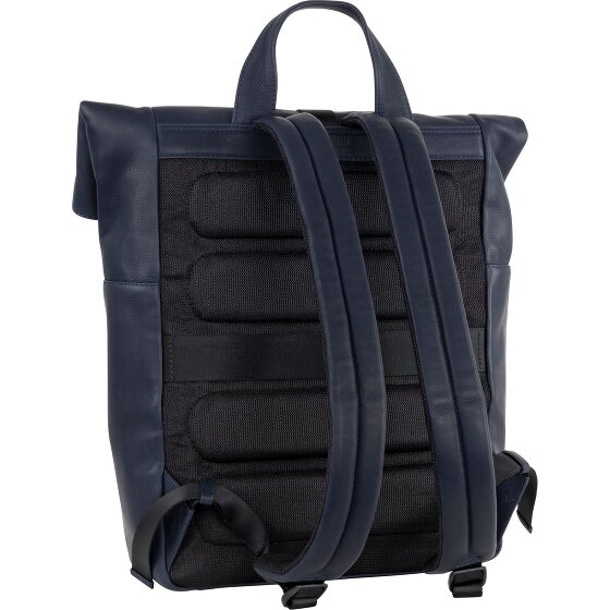Leonhard Heyden Den Haag Sac à dos en cuir 40 cm pour ordinateur portable