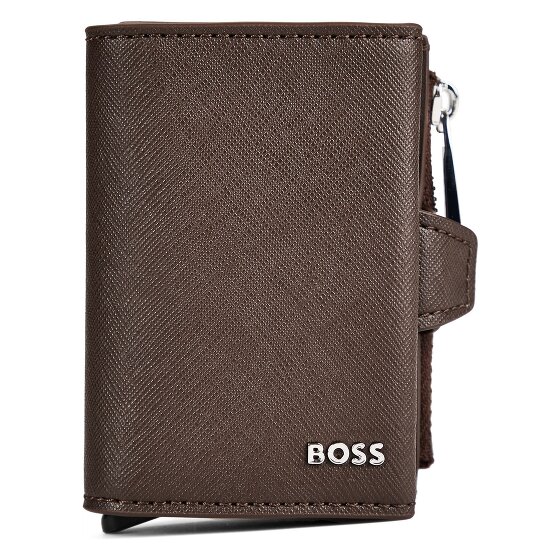 Boss Northon Porte-monnaie Protection RFID Cuir véritable 9 cm