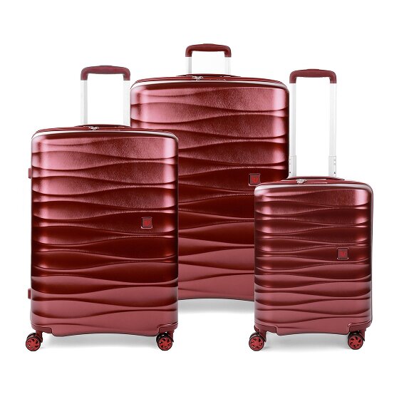 Roncato Stellar 4 roulettes Set de valises 3 pièces avec soufflet d'extension