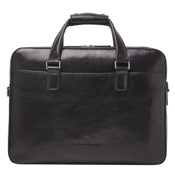 Castelijn & Beerens Paul Attaché-case Protection RFID Cuir véritable 41 cm Compartiment ordinateur