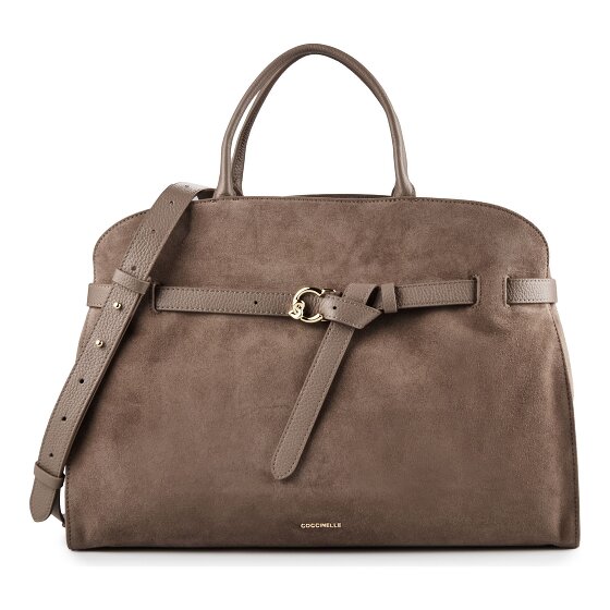 Coccinelle Sabine Suede Sac à main Cuir véritable 43 cm