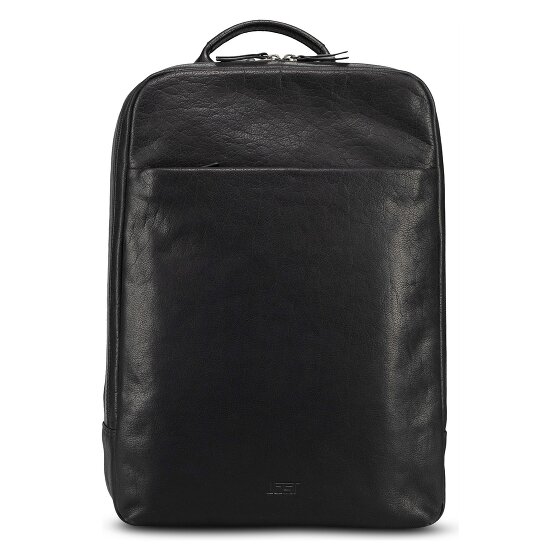 Jost Glasgow Daypack Protection RFID Cuir véritable 44 cm Compartiment ordinateur