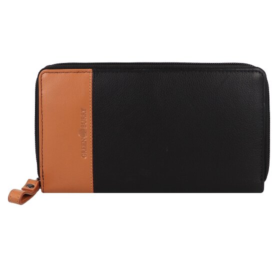 Greenburry Nappa Porte-monnaie Protection RFID Cuir 19.5 cm