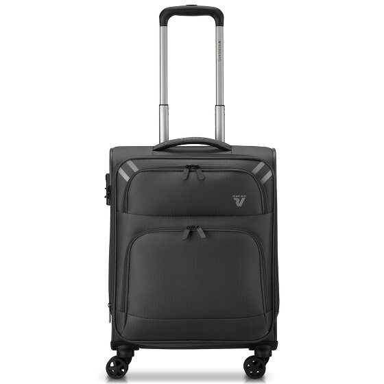 Roncato Twin 4 roulettes Trolley de cabine S 55 cm avec soufflet d'extension