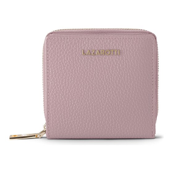 Lazarotti Bologna Leather Medium Porte-monnaie Zip-Around en cuir 10 cm