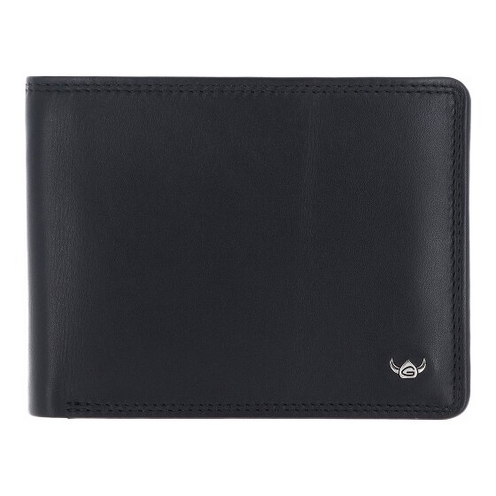 Golden Head Polo Porte-monnaie Protection RFID Cuir véritable 12.5 cm