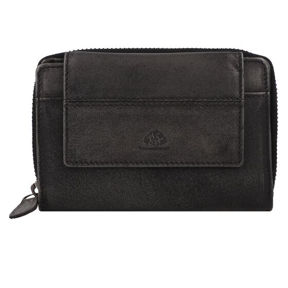 Greenburry Destressed Porte-monnaie Protection RFID Cuir 13.5 cm