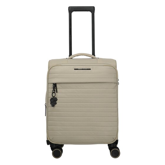 Travelite Barbara Stepp 4 roulettes Trolley de cabine S 55 cm avec soufflet d'extension