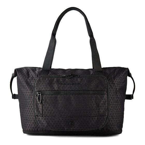 Piquadro Hex Sac à bandoulière 28 cm avec soufflet d'extension